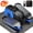 Blue, variant on Funslim Under Desk Elliptical Exercise Machine,Leg Exerciser While Sitting, Quiet Portable Electric Seated Pedal Exerciser,Fully Assembled with Remote Control & 12 Adjustable Speeds