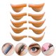 thumbnail image 5 of 10 varillas elevadoras de pestañas, debajo de las almohadillas para los ojos, almohadillas elevadoras de permanente de pestañas de silicona para teñir , NARANJA Salvador Almohadillas para levantar pestañas, 5 of 9