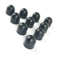 thumbnail image 1 of Scienceny 10PCS M6 M8 M10 M12 Plástico Métrico Pernos Tuercas Cabeza Tapas Screws Artesanía negro M6 Scienceny GJ2800-01B, 1 of 6