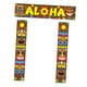 thumbnail image 5 of Decoración para fiesta luau, letreros tropicales Aloha para puerta de porche, decoración para colgar en la pared Banner pareado, 5 of 9