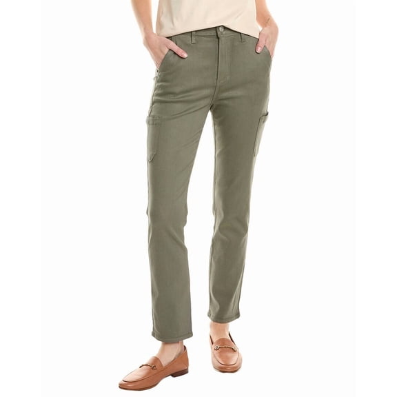 PAIGE womens Jolie Ivy Green Cargo Jean, 23, Green
