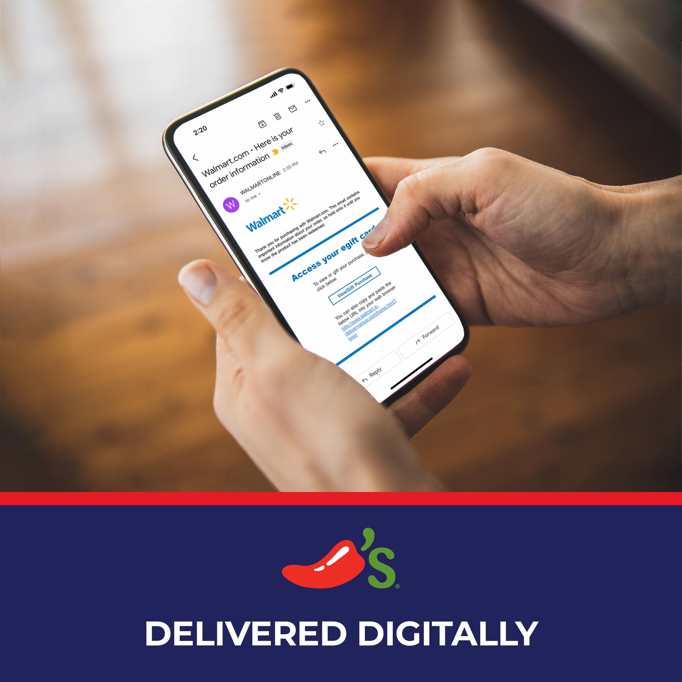 Chili’s® Grill & Bar eGift Card [Email Delivery]