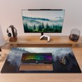 thumbnail image 2 of MaxGear XX-Large Gaming Mouse Pad 31.5x15.7 Inch, Extended Desk Mat with Stitched Edges, Non-Slip Base, Micro-Weave Cloth, Cloud Forest, 2 of 6