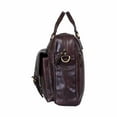 thumbnail image 4 of 392500 Messenger Bag in Full Grain Dark Brown Vintage Leather | Style n Craft, 4 of 14