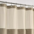 thumbnail image 3 of Awesome Home Waffle Weave Shower Curtain with Snap-in Liner 12 Hooks Included 71"Wx84"L - Linen, 3 of 5