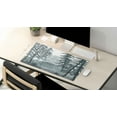 thumbnail image 4 of Desk Pad- Forest watercolor- Gaming Mouse Pad - Portable Large Desk Pad - Non Slip Water Resistant Rubber Base-Gaming Mouse Pad Keyboard Pad, 4 of 4