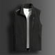 thumbnail image 1 of Ceisia Men's Regular-Fit Stand-Collar Full-Zip Fleece Sleeveless Vest Gift, 1 of 9