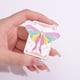 thumbnail image 3 of Creativo Tarot Tarjeta Esmalte Broche Colorido Mariposa Solapa Pin Souvenir Mochila Accesorios Regalo Para Los Amigos, 3 of 4