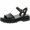 Black, variant on Vionic Jamie Women's Platform Lug Sandal