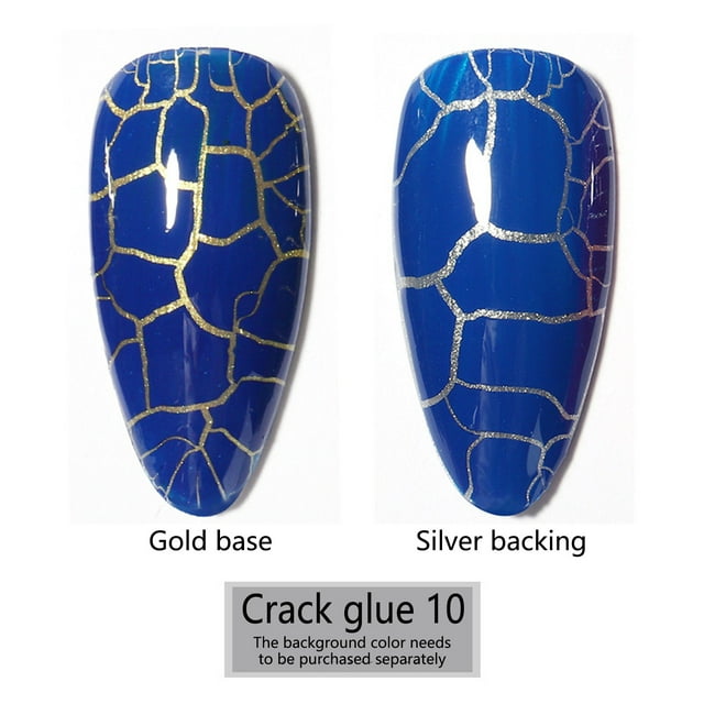Fiudx Esmalte de Uñas Color Tortuga Agrietado, Color a Juego, Personalidad y Atractivo, 15 Ml