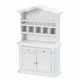 thumbnail image 1 of 1 pieza de adorno para mueble de armario en miniatura, escala 1:12, para estantería (blanco), 1 of 6