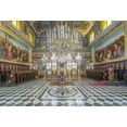 thumbnail image 2 of Tilley, Rob 24x18 Gold Ornate Wood Framed with Double Matting Museum Art Print Titled - Italy-Trieste-Greek Orthodox Church Interior, 2 of 4