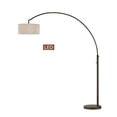 thumbnail image 2 of Artiva USA Artiva Elena Led Arch Floor Lamp, 80", Antique Bronze - Antique Bronze, 2 of 3