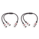 thumbnail image 1 of Cable XLR 3 Pines Micrófono A 50 Cm Ruido Ucción () Rojo, 1 of 2