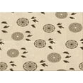thumbnail image 1 of Ahgly Company Machine Washable Indoor Rectangle Transitional Moccasin Beige Area Rugs, 7' x 10', 1 of 7