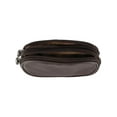 thumbnail image 3 of CTM Napa Leather Zip Around Double Eyeglass Case Holder, 3 of 4