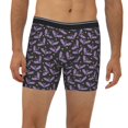 thumbnail image 6 of Sigee Bat Purple for Men's Boxer Briefs,Moisture Wicking and Breathable Medium, 6 of 9