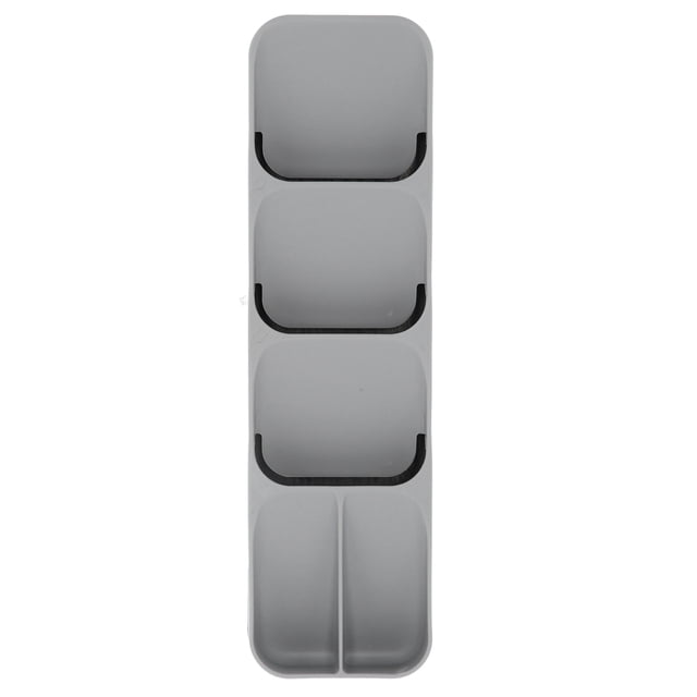 Caja de almacenamiento para vajilla de cocina, cucharas, divisor y organizador de cubiertos, cajón para cubiertos.