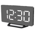 thumbnail image 2 of Reloj despertador digital electrónico Modo de atenuación automática Función de repetición fácil Pantalla LED grande Reloj de pared de escritorio BLESIY reloj despertador digital, 2 of 8