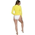 thumbnail image 4 of INGEAR Women’s UV Sun Protection Long Sleeve Rash Guard, Quick-Dry, Yellow, L, 4 of 4