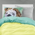 thumbnail image 2 of Carolines Treasures 7349PILLOWCASE Admiral the English Bulldog Fabric Standard Pillowcase Standard multicolor, 2 of 2