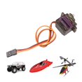 thumbnail image 4 of Mini RC Servo, Durable Dual Ball Bearing Micro Metal Gear Servo  For RC Boat Car, 4 of 8