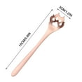 thumbnail image 4 of Tunhigl Cute 304 Stainless Steel Coffee Spoon - Durable Tea & Mug Stirring Spoon with Unique Claw Design - Perfect for Coffee, Tea, Ice Cream Pink, 4 of 4