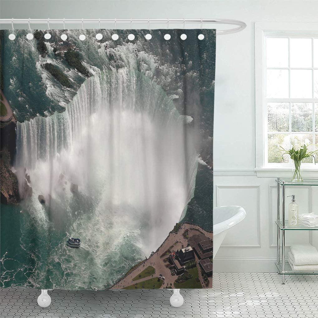 Yusdecor Attraction Canada Niagara Falls Horseshoe Ontario Adventure Boat History Bathroom Decor Bath Shower Curtain 60x72 Inch Walmart Canada