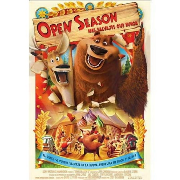 Amigos Salvajes (Open Season) DVD Ashton Kutcher