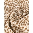 thumbnail image 5 of DARING DIVA Women's Summer Spaghetti Straps Sleeveless V Neck Jumpsuit M Brown, 5 of 6