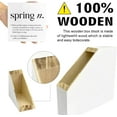 thumbnail image 3 of Zomyto 5x5 In Rustic Spring Wooden Box Sign,Spring Definition Wood Block Sign, 3 of 7