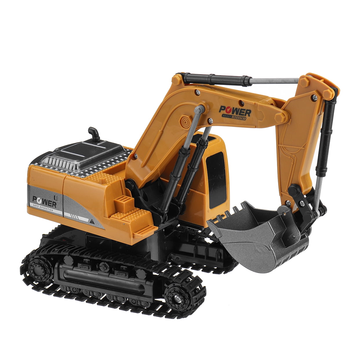 Children's Toy 6 Channel Functional Remote Control Excavator Digger