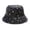 Dark Gray, variant on Women’s Leopard Print Bucket Hat, Fashion SunHat with Wide Brim for Beach Vacation Travel and Outdoor Sun Protection