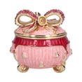 thumbnail image 1 of Boîte à Bijoux, Mini Mini Boîte de Rangement de Bijoux Large Application Multi But Belle Apparence pour Dressing Table pour Bibliothèque pour Cadeaux pour la Décoration, 1 of 8