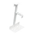thumbnail image 4 of Esquirla CPU Under Desk Mount Bracket Wall Mount Adjustable Under Desk Computer Mount White, 4 of 8