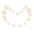 thumbnail image 2 of 17 in 1 Replacement Felt Clarinet Woodwind Instrument Pads (White), 2 of 8
