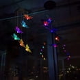 thumbnail image 1 of LINLIN Solar Wind Chimes for Garden, Butterfly Solar Lights Outdoor Garden Wind Chimes,Color Changing LED Mobile Wind Chime,Wind Chimes Outdoor,Butterfly Garden Decor, 1 of 7