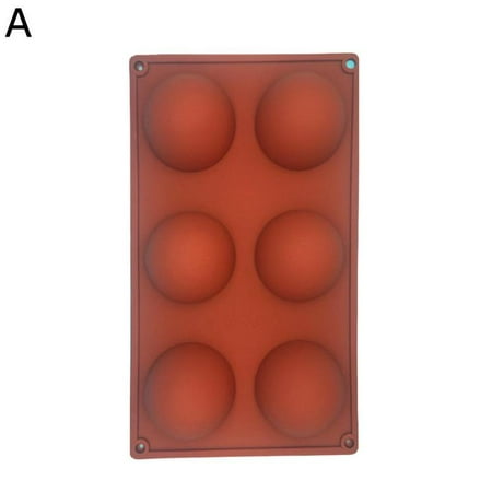 

24 Half Sphere Ball Silicone Cake Baking Mold Muffin Mould Chocolate Ice V3X5