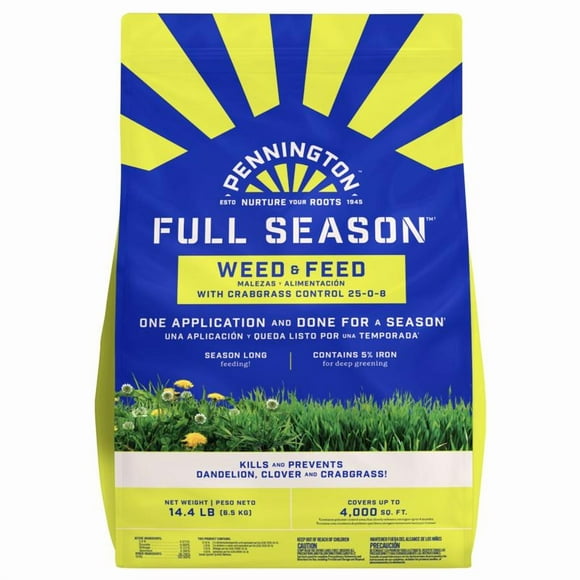 LAWN FERTLZR WD/FD 14.4#(Pack of 1)
