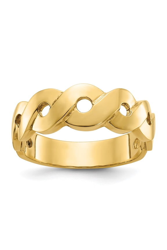 14k IBGoodman Men's Infinity Design Ring