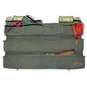 Mud River Truck Seat Organizer with 4 Storage Pockets & Detachable Bottom, Taupe