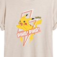 thumbnail image 3 of Pokémon - Pika Pika - Juniors Muscle T-Shirt, 3 of 5