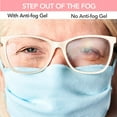 thumbnail image 3 of 3 Pack Anti-Fog Gel for Glasses, Prevent Fog on Lenses and Face Shields  Defogger Gel for Eyeglasses When Wearing Mask, Goggles, & Safety Glasses, 3 of 5