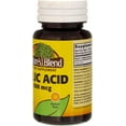 thumbnail image 6 of Nature's Blend Folic Acid Supplement - Vitamin B9 For Prenatal & Heart Health Support for Women - Gluten-Free Formula - Easy to Swallow Daily Nutrition - Made in USA - 100 Tablets - Pack of 3, 6 of 9