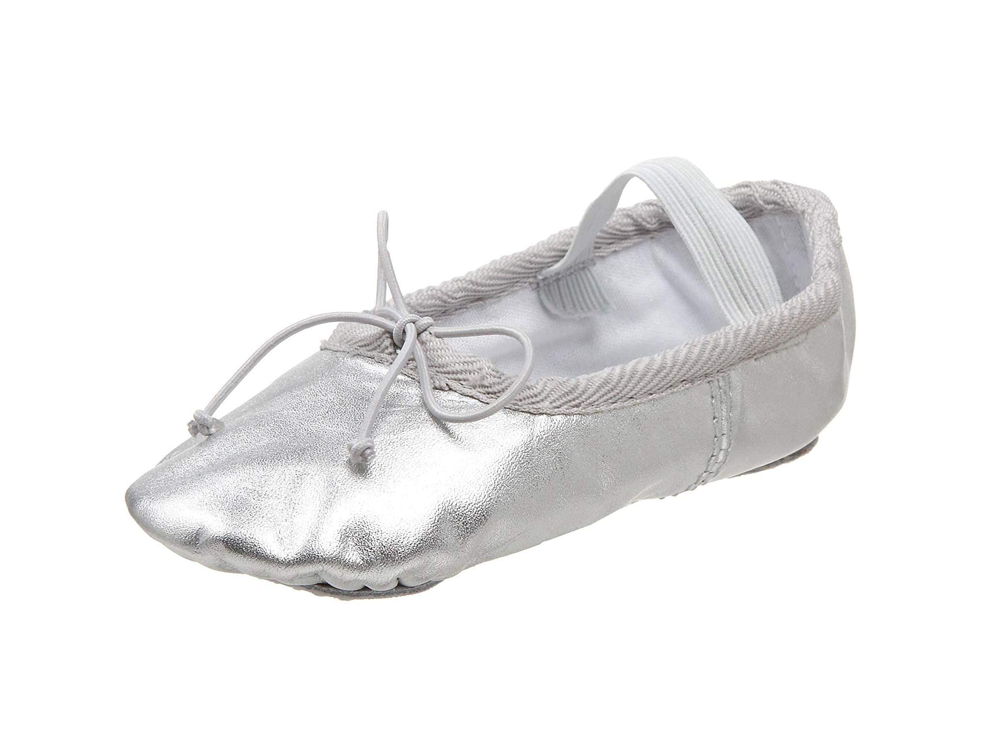 silver ballet flats for toddlers