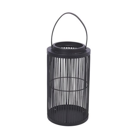 

Luminous Garden 8081616 14 in. Black Plastic Lantern Pack of 2