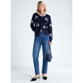 thumbnail image 2 of Free Assembly Women's and Women's Plus Cozy Yarn Cardigan Sweater, Midweight, XS-4X, 2 of 5
