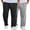 2 Pack: Black/Grey, variant on COOFANDY Men's Jogger Sweatpants Cotton Yoga Pants Casual Trousers Lounge Pants