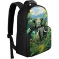 Statue of Liberty Work Backpacks for Adults 17 Inch Laptop Backpack
