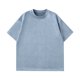 thumbnail image 1 of KIHOUT Camisetas para hombre, mujer, unisex, de gran tamaño, de algodón, vintage, para entrenamiento, gimnasio, lavadas, informales, camisetas, tops, liquidación, 1 of 3